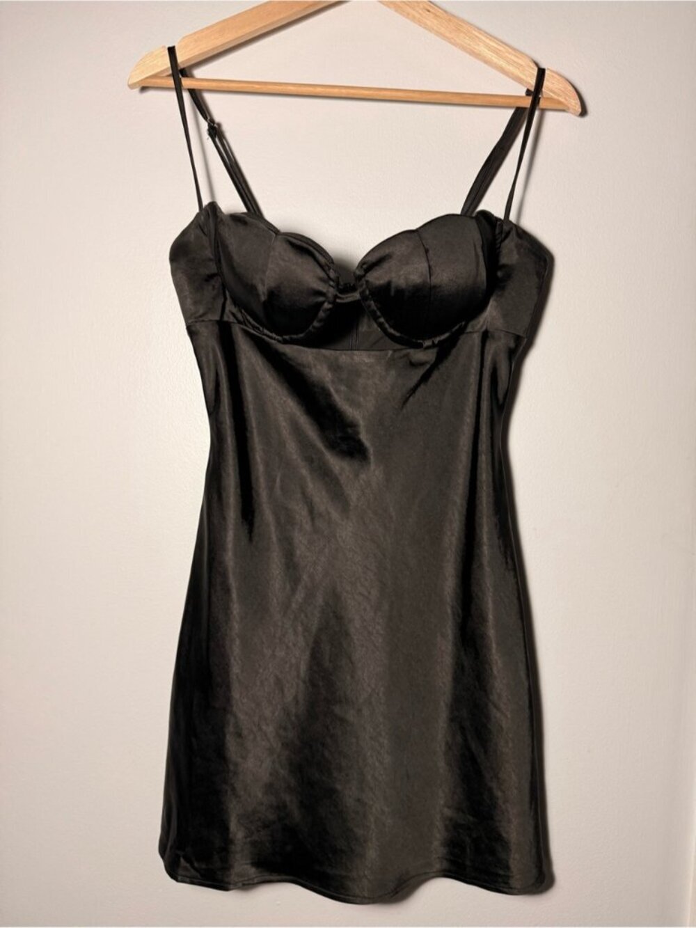 RUNAWAY THE LABEL CHERISH MINI DRESS BLACK SIZE M - Picture 11 of 16